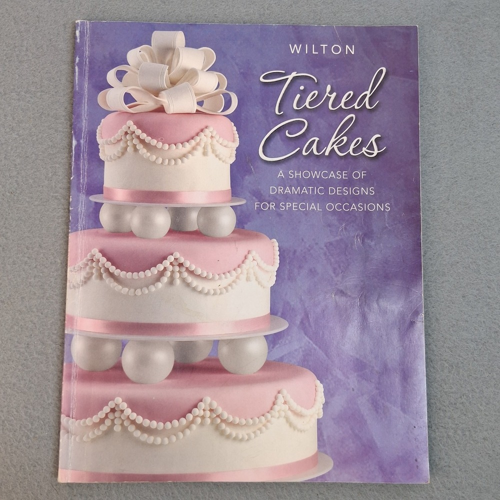 Wilton Tiered Cakes Wilton 2006 Softcover Book Wedding Cake Decorating
